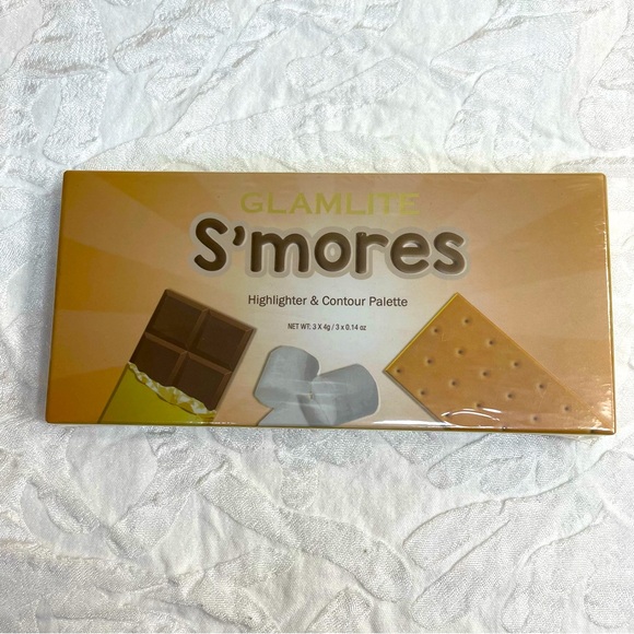 GLAMLITE S'mores Highlight and Contour Palette NIB - Picture 5 of 5